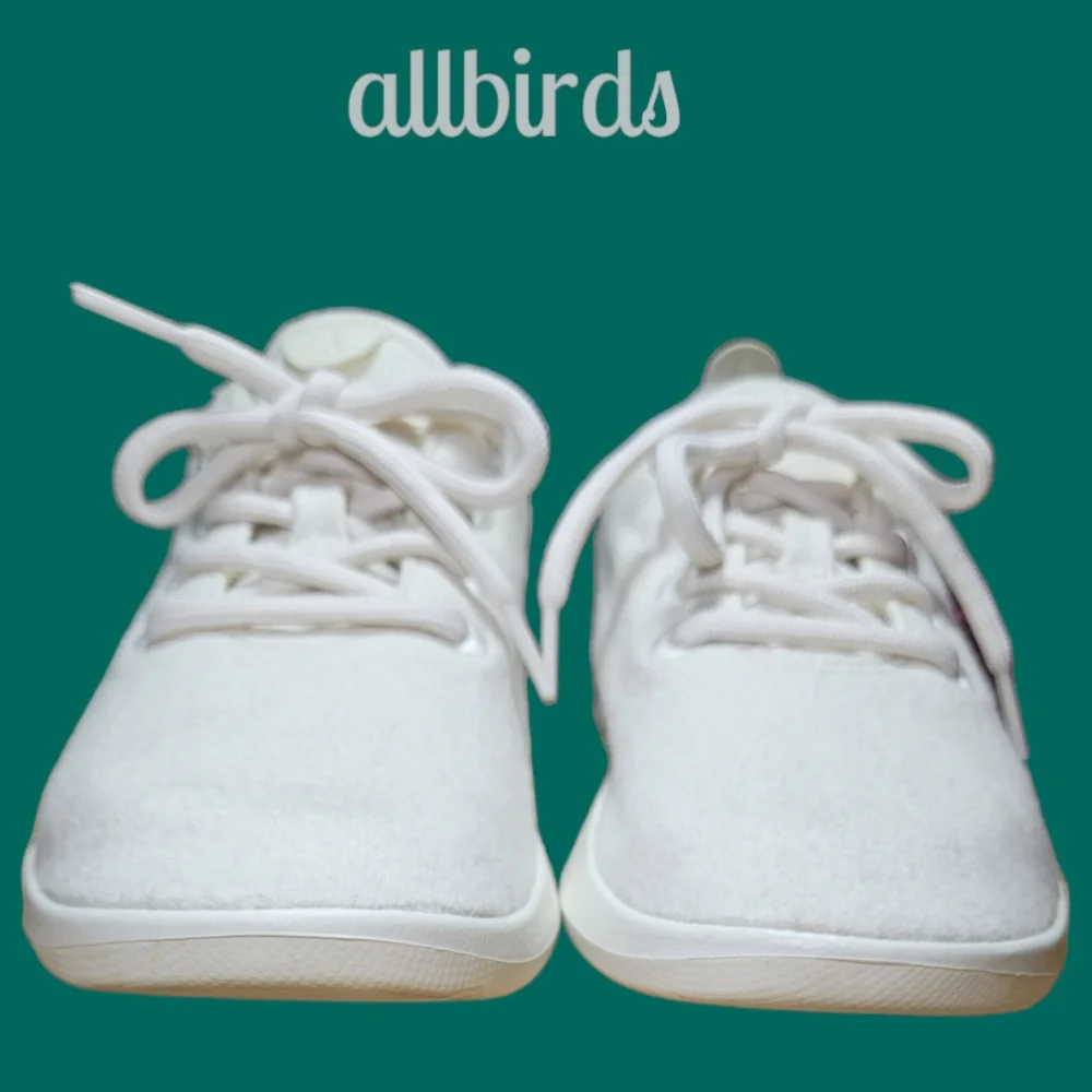 allbirds Women’s White Wool Runner Sneaker